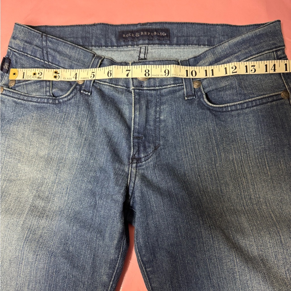 Rock & Republic Embellished Wide Leg Jeans - Picture 7 of 9